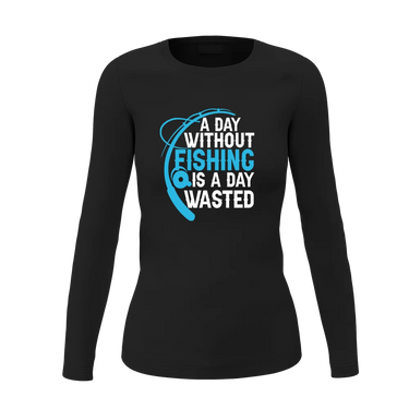A Day Without Fishing Women Long Sleeve Shirt